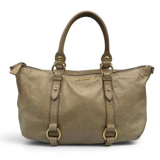 Vintage Miu Miu Vitello Shine Handbag - Thanks it's Vintage