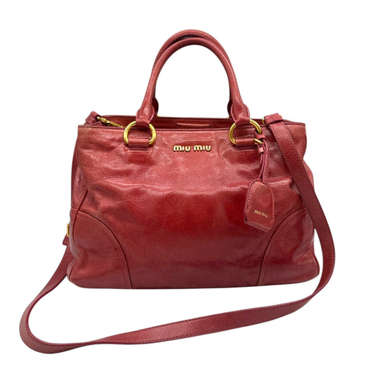 Vintage Miu Miu Vitello Shine Handbag - Thanks it's Vintage