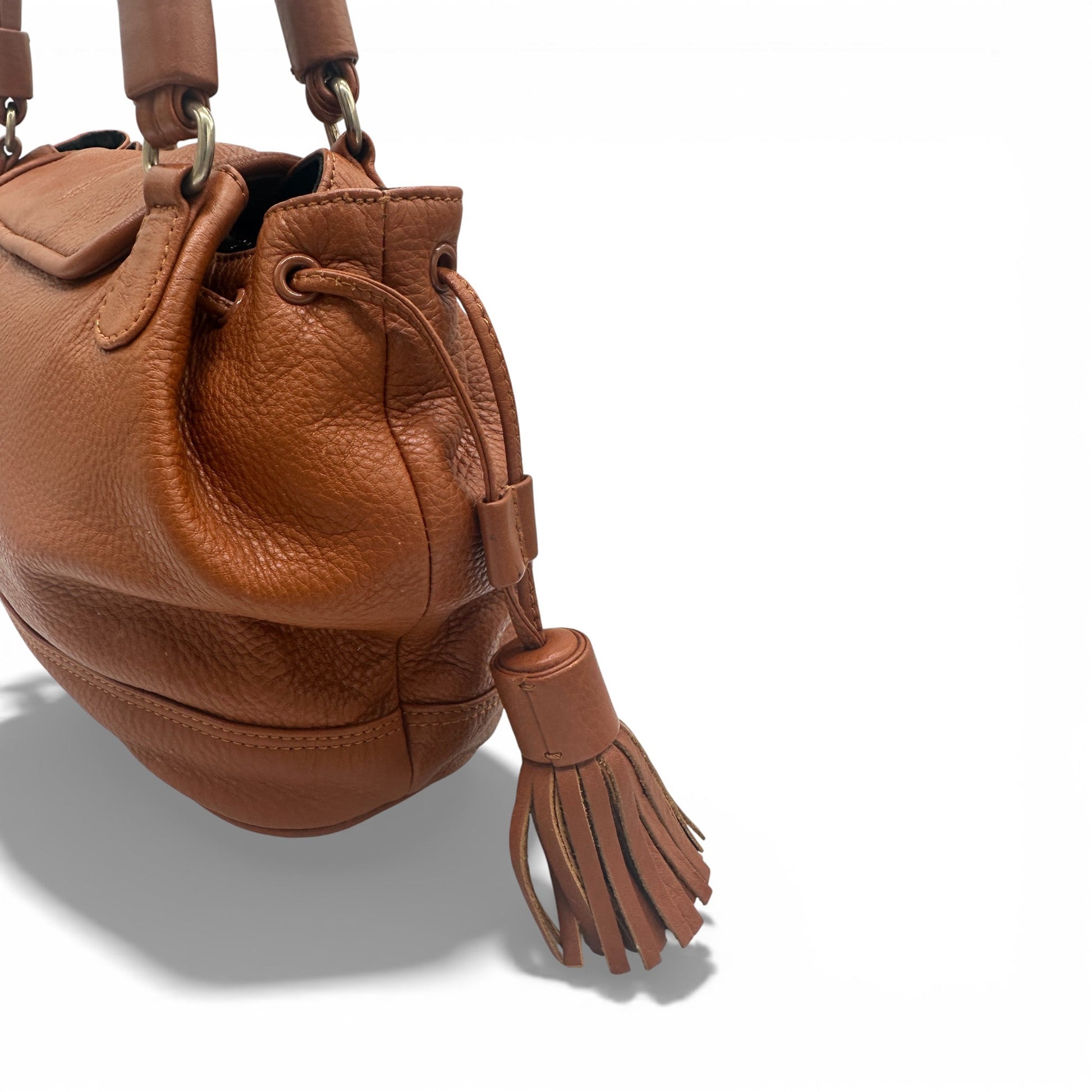 Vintage See by Chloé Brown Leather Shoulder Bag - Thanks it's Vintage