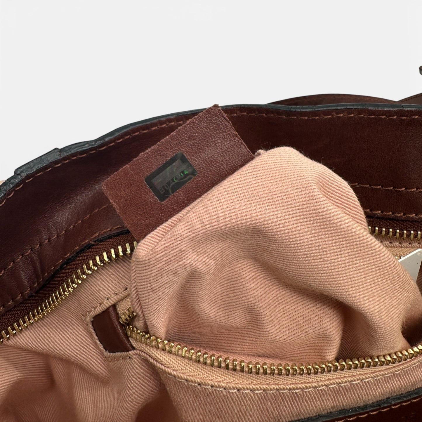 Vintage See by Chloé Brown Leather Tassel Handbag - Thanks it's Vintage