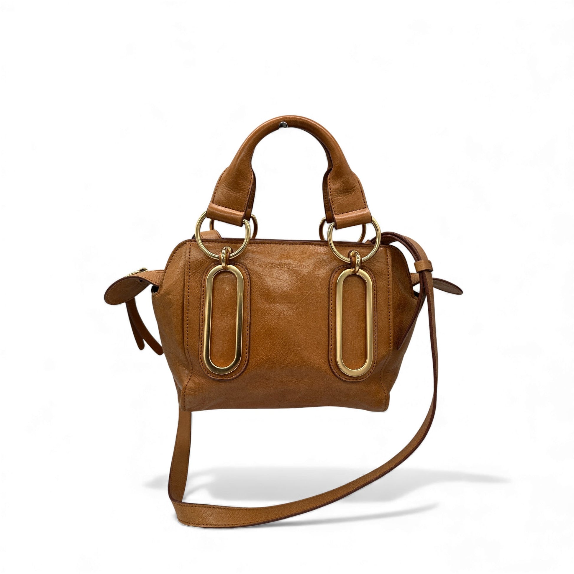 Vintage See by Chloé Paige Tote Handle 2 - Way Handbag - Thanks it's Vintage