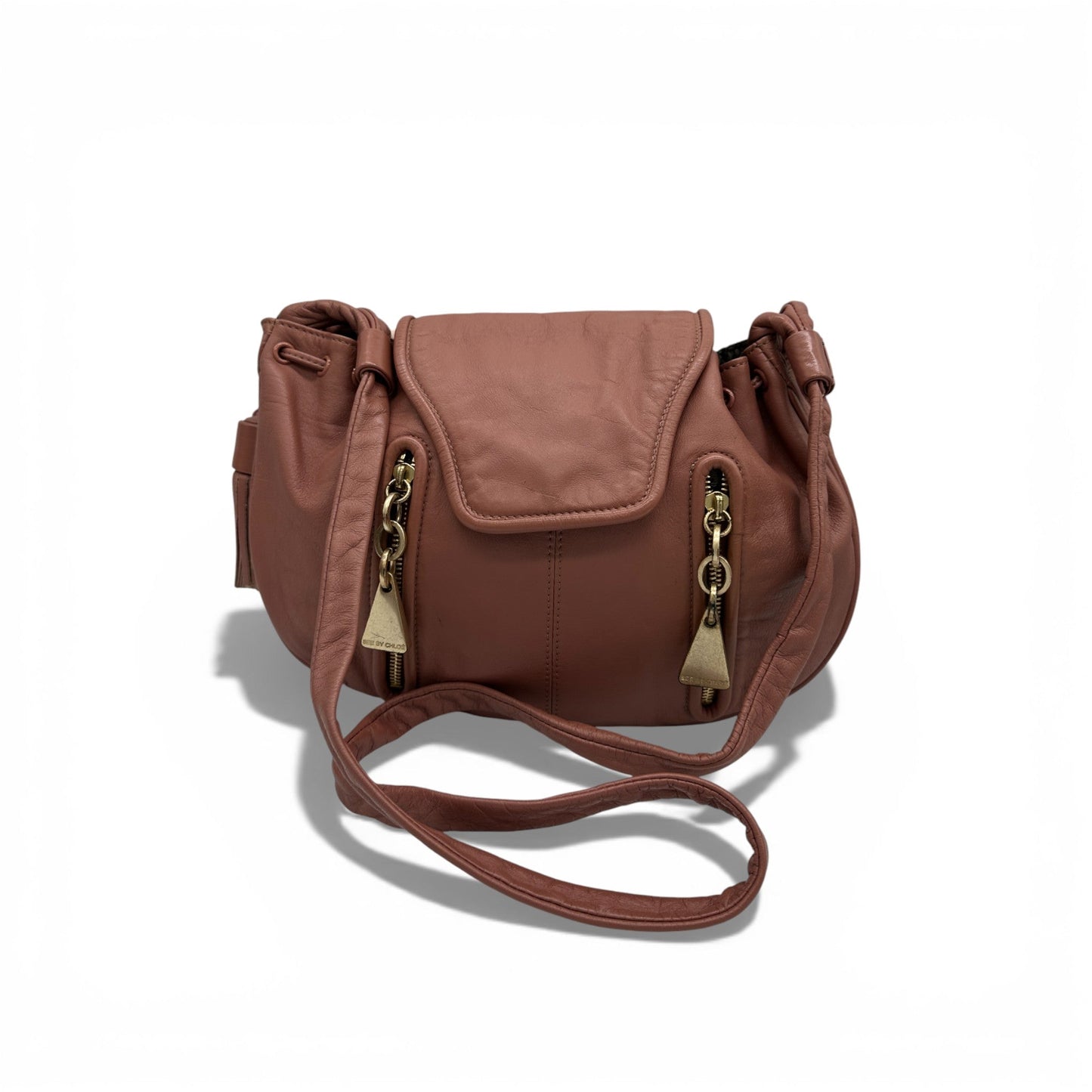 Vintage See by Chloé Pink Leather Crossbody Bag - Thanks it's Vintage