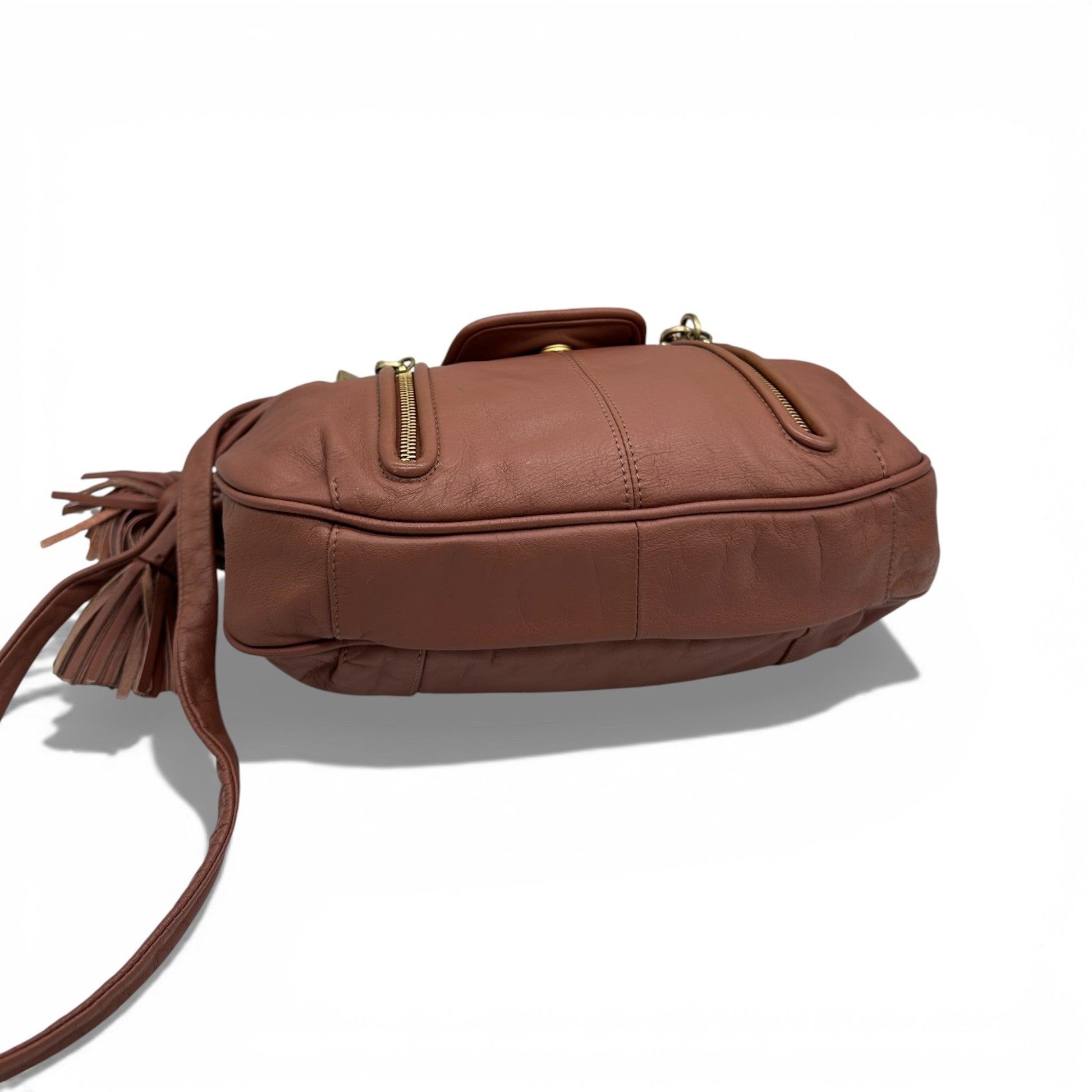 Vintage See by Chloé Pink Leather Crossbody Bag - Thanks it's Vintage