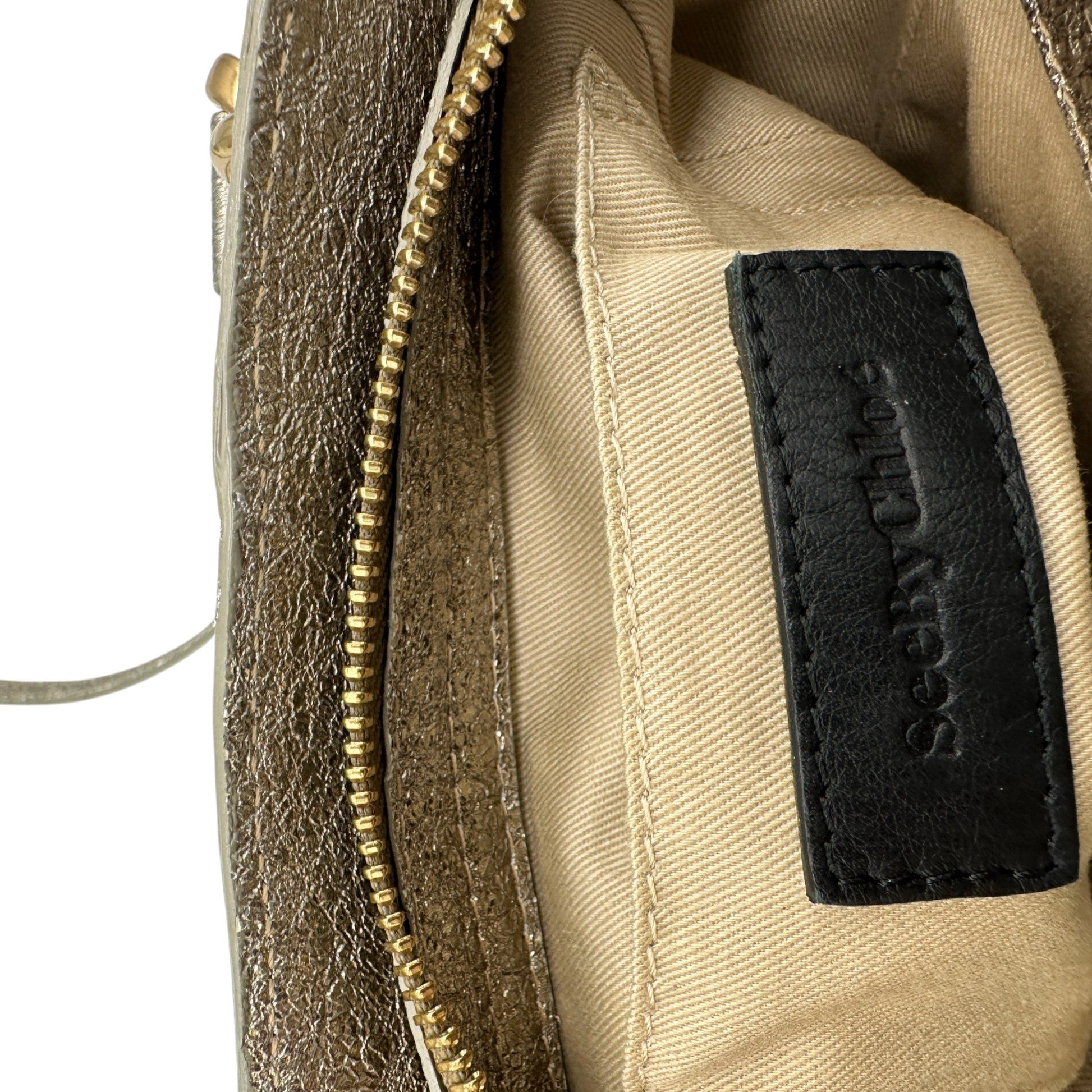 Vintage See by Chloé Silver Paige Tote Handbag - Thanks it's Vintage