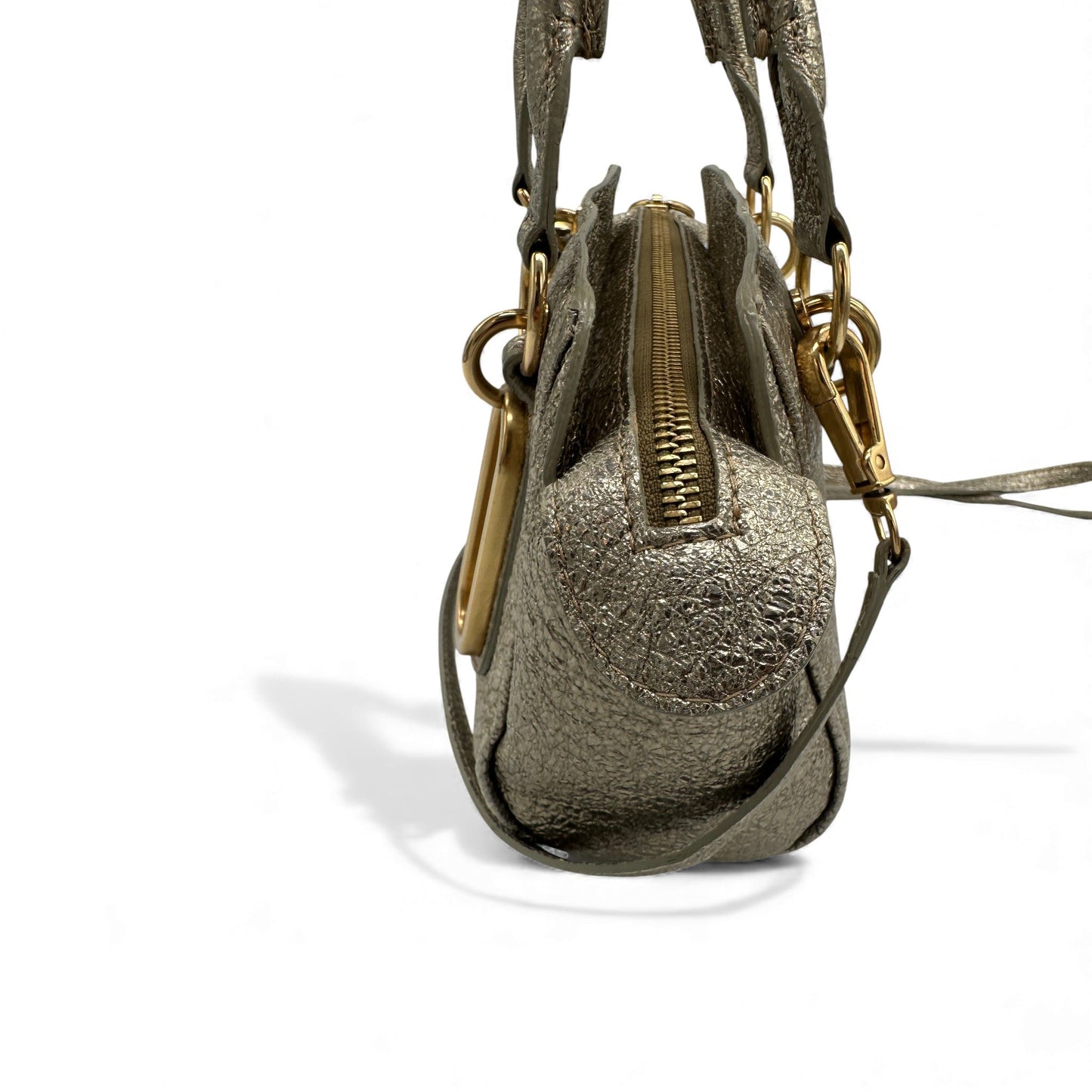 Vintage See by Chloé Silver Paige Tote Handbag - Thanks it's Vintage