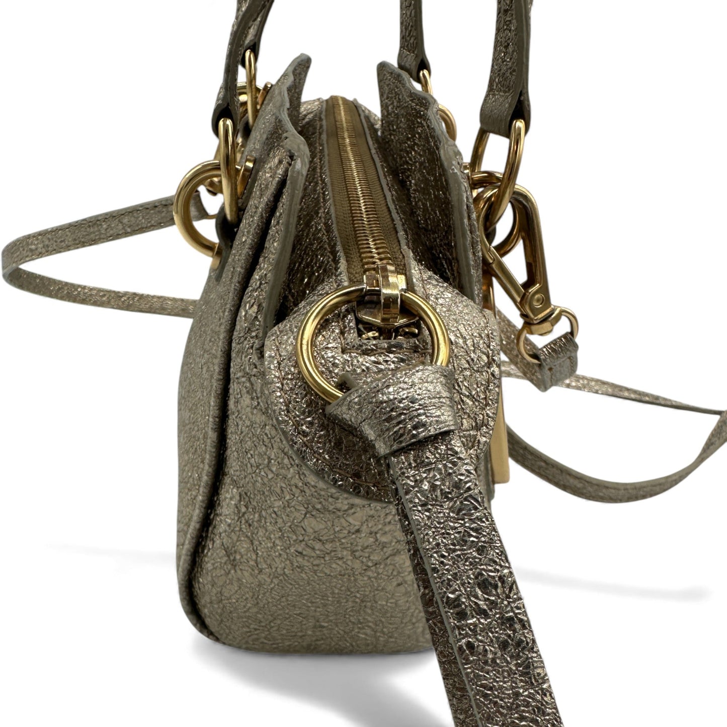 Vintage See by Chloé Silver Paige Tote Handbag - Thanks it's Vintage