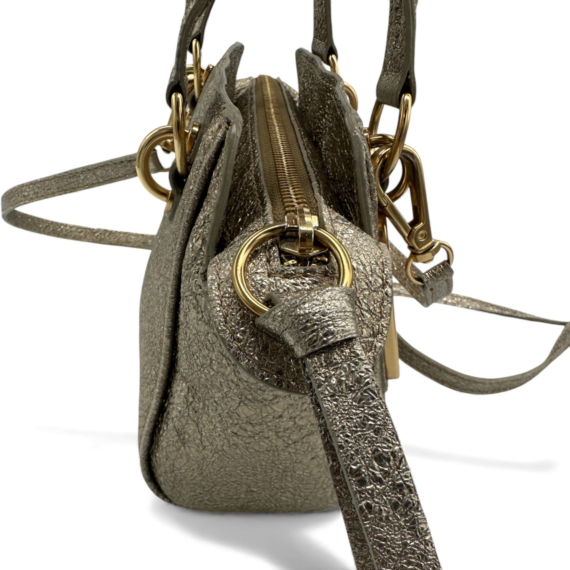 Vintage See by Chloé Silver Paige Tote Handbag - Thanks it's Vintage